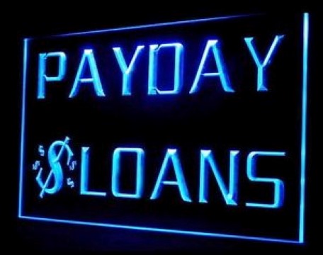OPEN Payday Loans LED Neon Sign